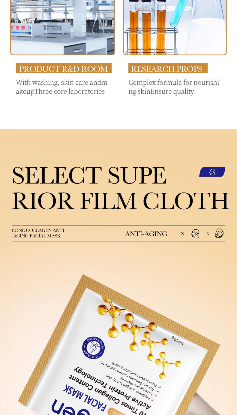 Collagen Boost Multi-Pack (10 PCS) – Intensive Anti-Wrinkle & Firming Ritual