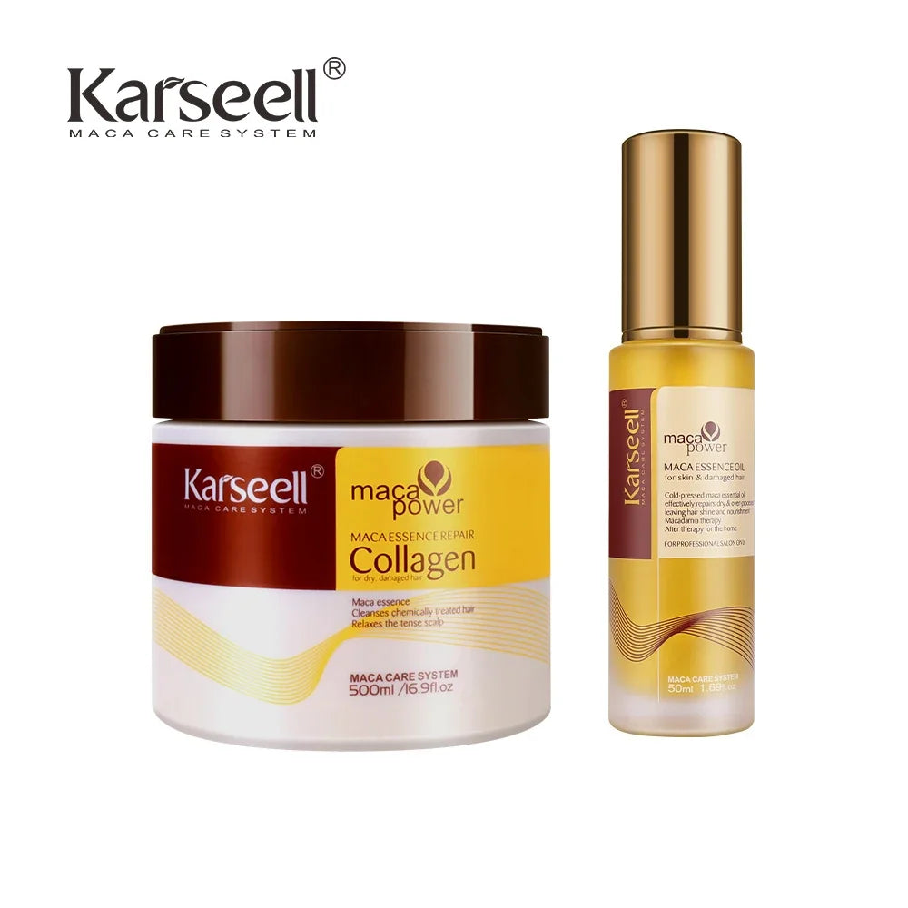 Karseell Collagen Hair Treatment Set – Deep Repair & Nourishing Hair Care