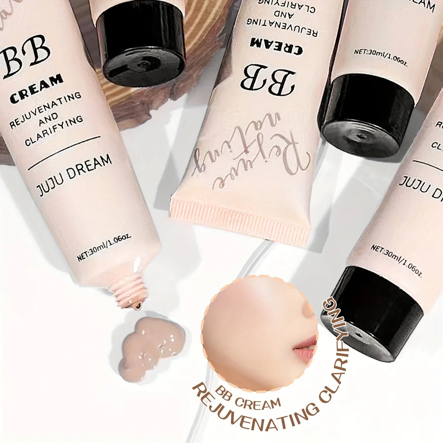 Korean Dewy Glow BB Cream – Natural Translucent Skin Perfector