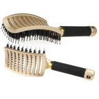 Boar & Nylon Hair Brush – Scalp Massage & Detangling