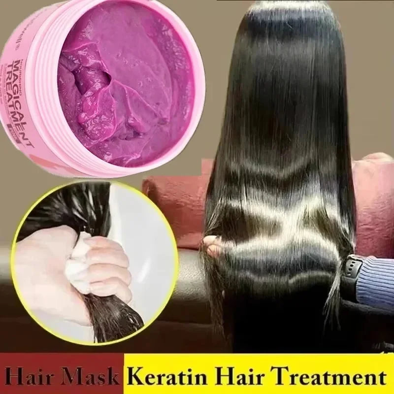 Magic Keratin Hair Mask – 5-Second Repair & Nourishment