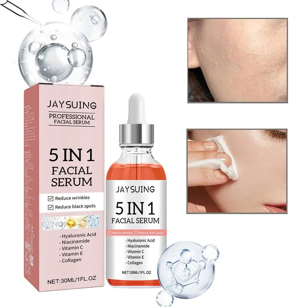 Vitamin C + Hyaluronic Acid 5-in-1 Age-Defying Serum