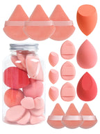 The Glow-Up Bundle: 15-Piece Precision Sponge & Powder Puff Collection