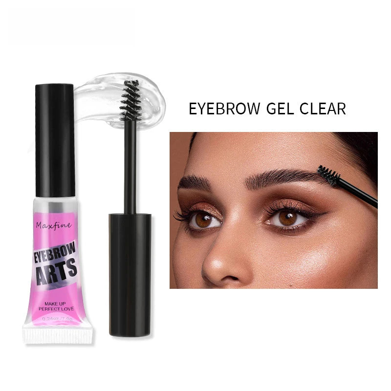 Clear Sculpt & Hold Eyebrow Gel – 24H Waterproof Brow Laminator