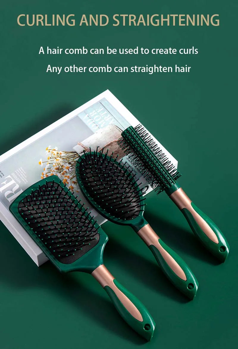 KLINA Air Cushion Hair Comb – Detangle & Scalp Massage Brush