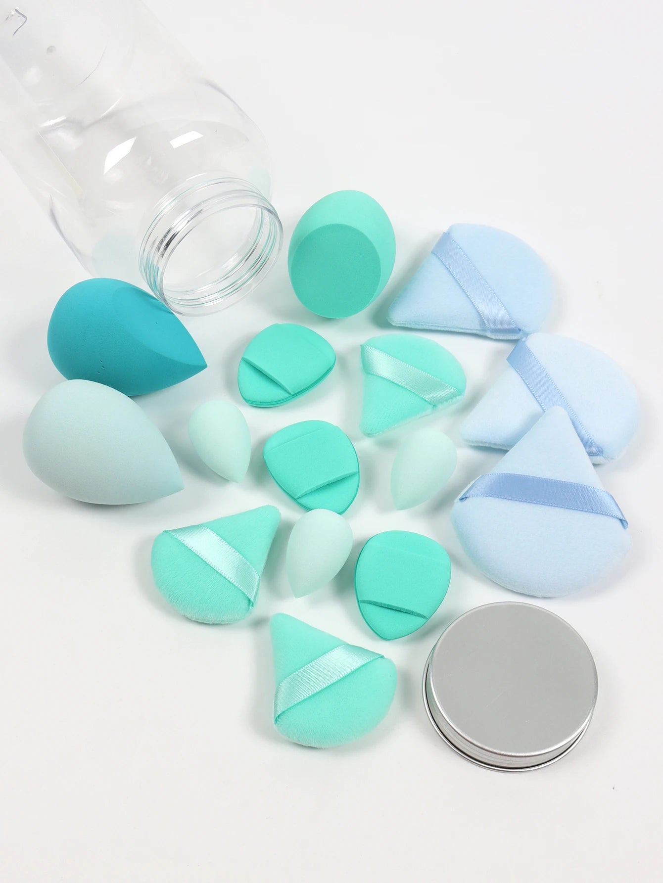 The Glow-Up Bundle: 15-Piece Precision Sponge & Powder Puff Collection