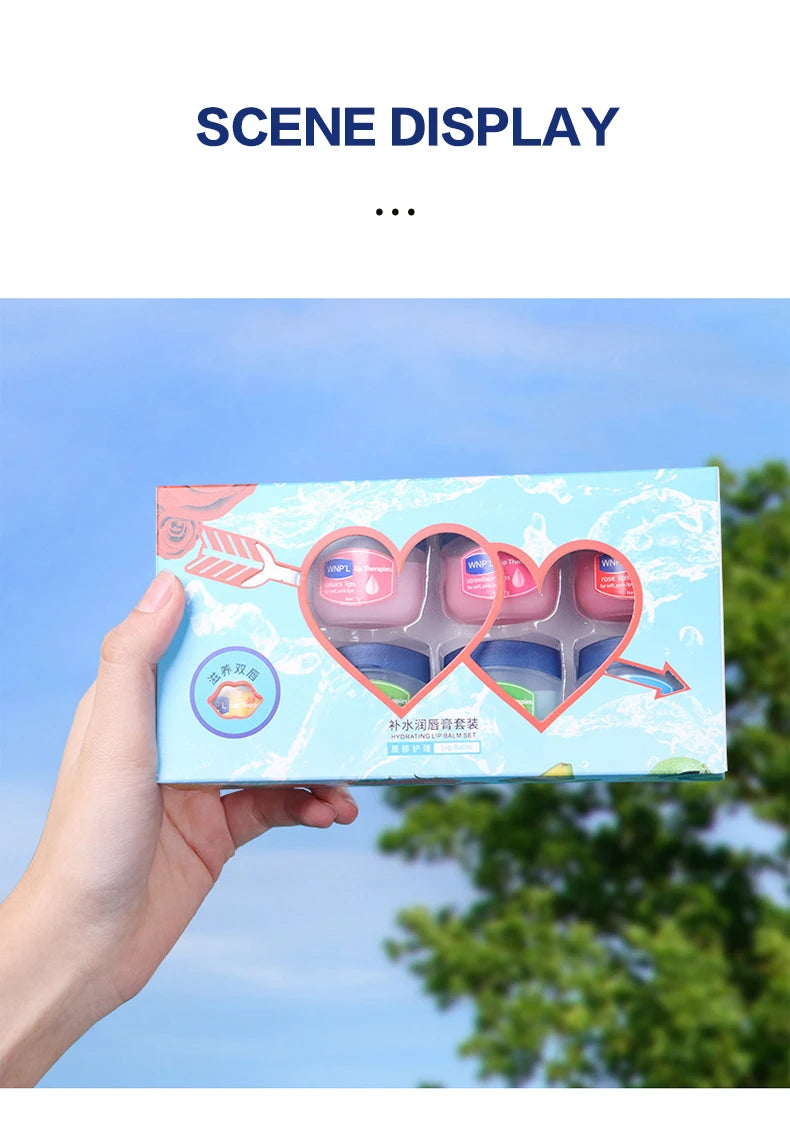 Moisturizing Lip Balm Set (4–8pcs)