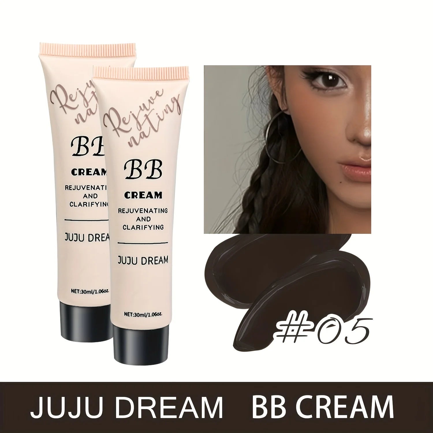 Korean Dewy Glow BB Cream – Natural Translucent Skin Perfector
