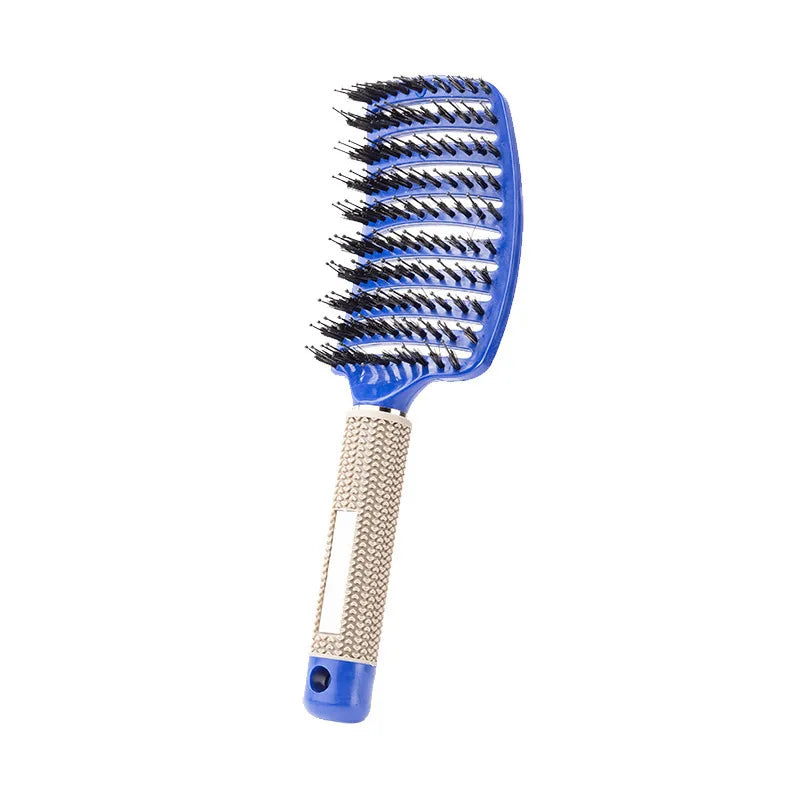 Boar & Nylon Hair Brush – Scalp Massage & Detangling