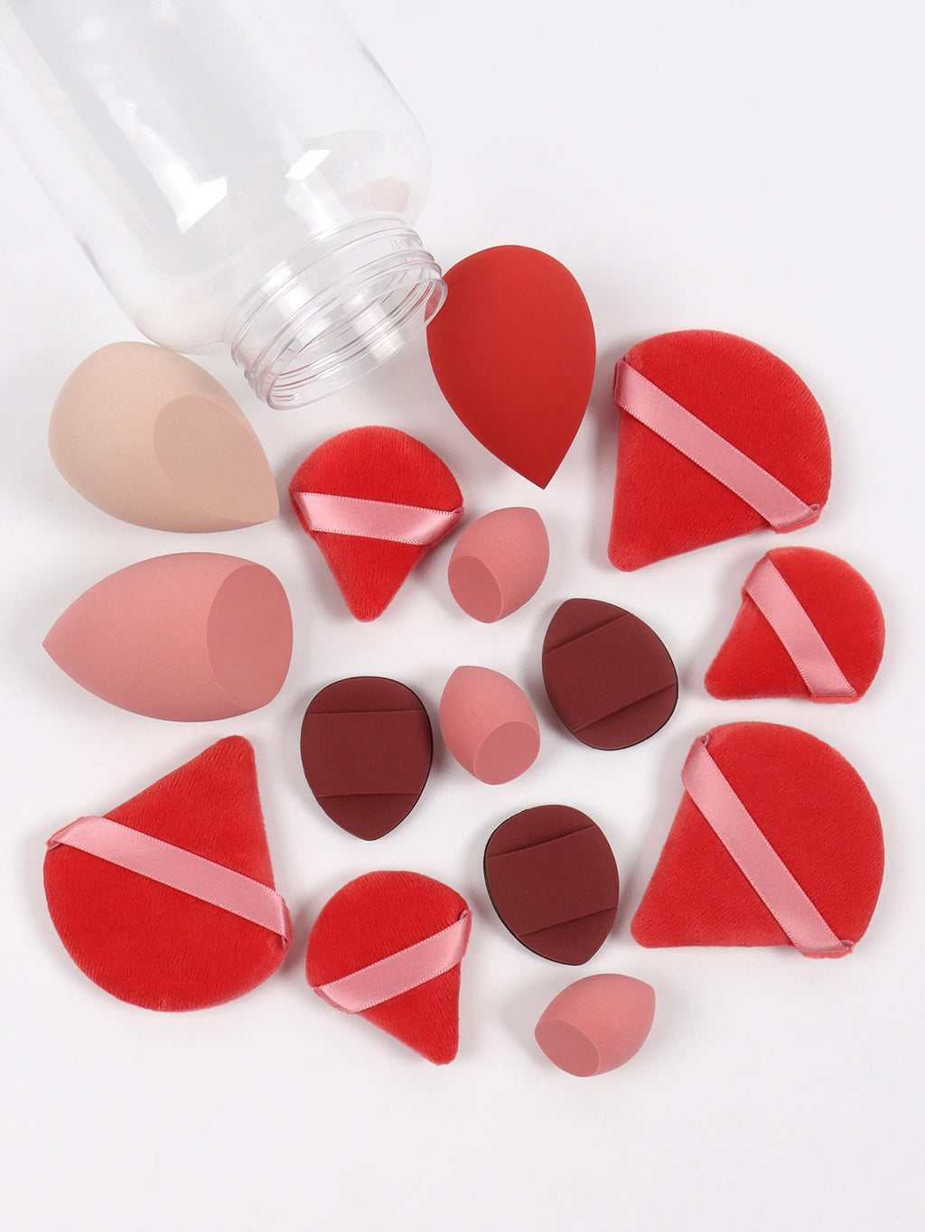 The Glow-Up Bundle: 15-Piece Precision Sponge & Powder Puff Collection